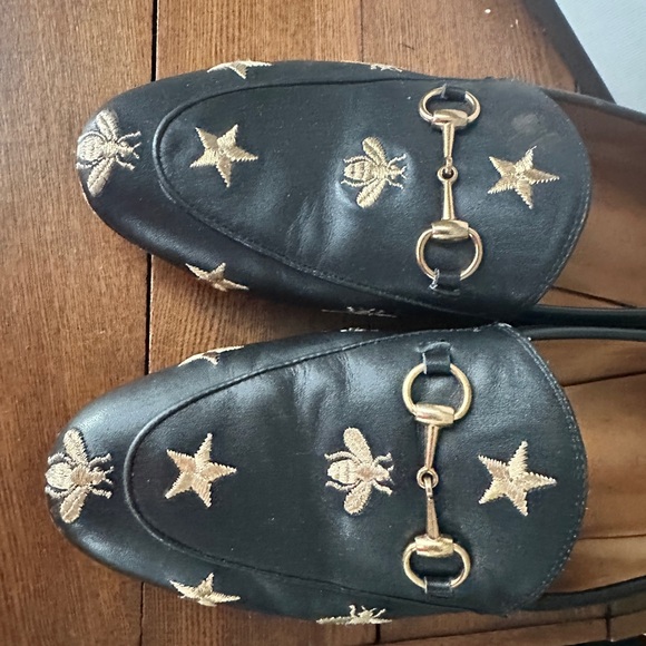 Gucci Bees & Stars Horsebit Loafer 39 - Picture 4 of 4